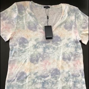 RAILS rainbow tie-dye t-shirt